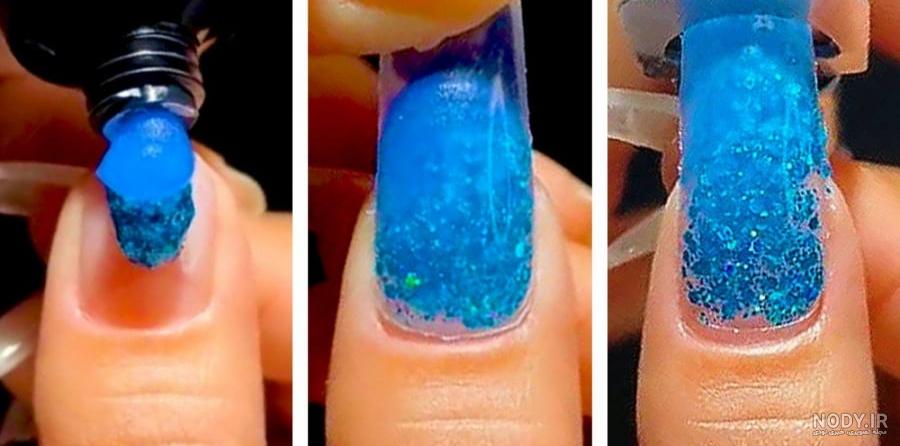 عکس طراحی روی ناخن بلند عکس طراحی روی ناخن بلند