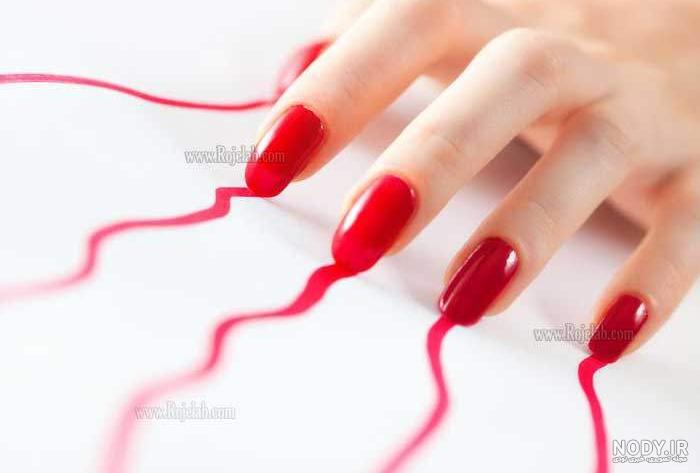 عکس ناخن قرمز ساده - عکس نودی عکس ناخن قرمز ساده - عکس نودی