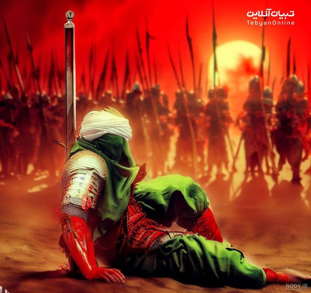 عکس نقاشی واقعه عاشورا
