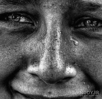 عکس چشم گریه دختر طبیعی