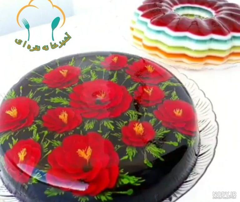 مدل های جدید و زیبای تزیین ژله در منزل با مواد خوراکی