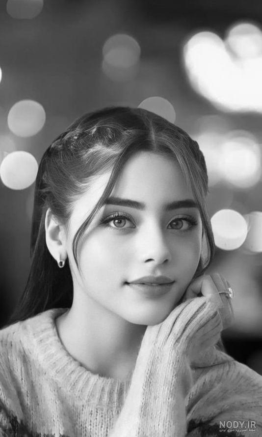 ژست عکس دخترانه صورت ❤️ [ بهترین تصاویر ]