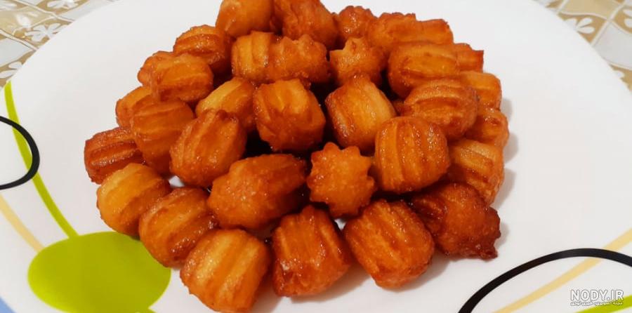 آموزش زولبیا بامیه - طرز تهیه شیرینی ماه رمضان - آموزش شیرینی بدون فر آموزش زولبیا بامیه - طرز تهیه شیرینی ماه رمضان - آموزش شیرینی بدون فر