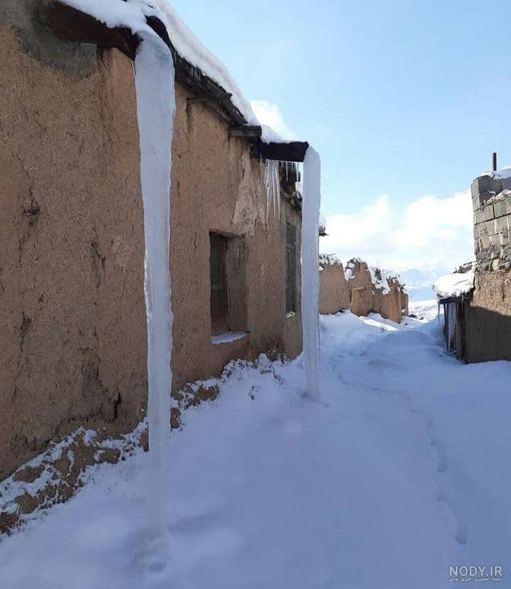 زمستان زیبای روستای میشیجان – ارگ میشیجان زمستان زیبای روستای میشیجان – ارگ میشیجان