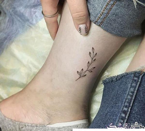 طرح تاتو برای مچ پا ❤️ [ بهترین تصاویر ]
