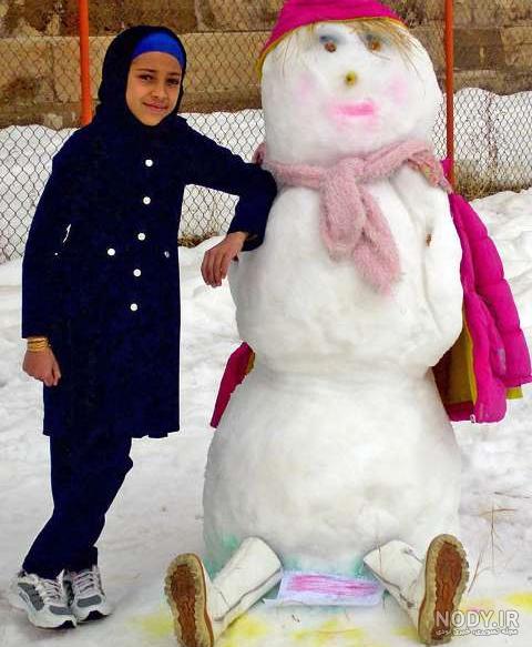 عکس آدم برفی السا و آنا