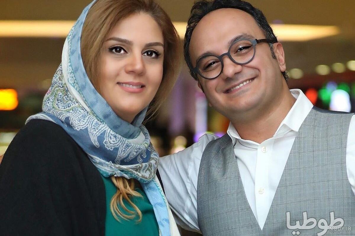 عکس احسان کرمی و همسرش
