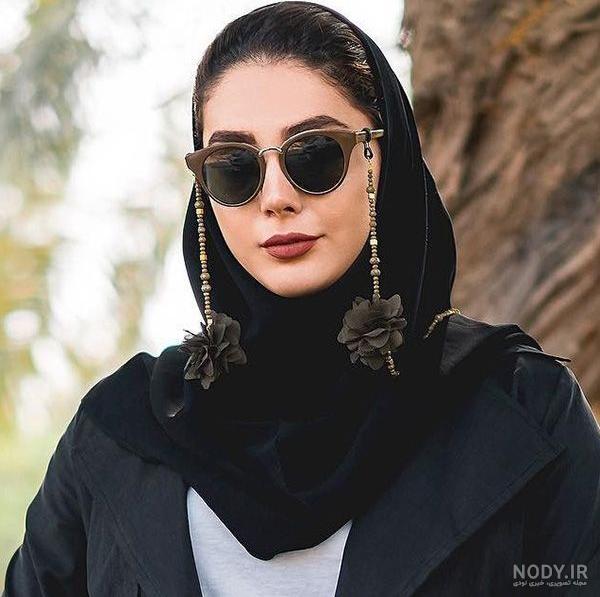 عکس بافت زیر مقنعه