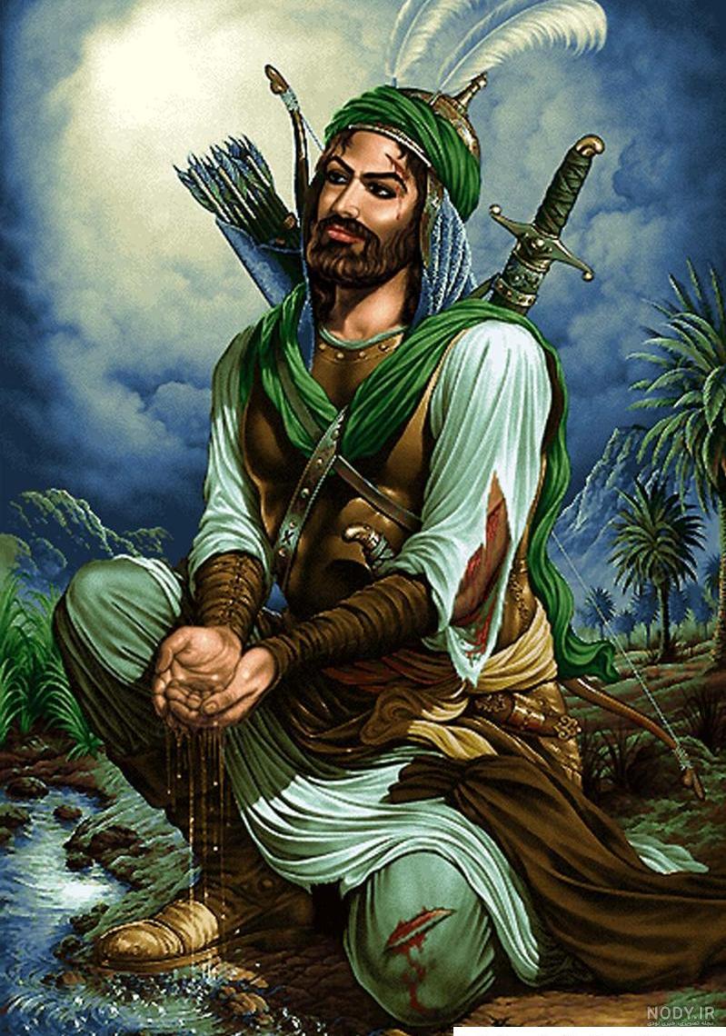 عکس جنگیدن امام حسین عکس جنگیدن امام حسین