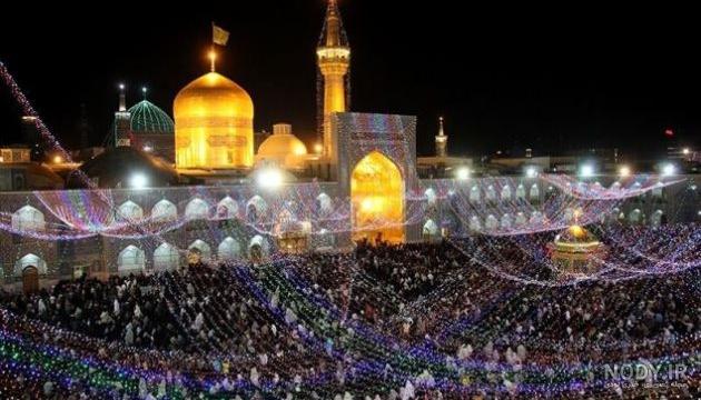 عکس حرم امام رضا با نوشته برای پروفایل عکس حرم امام رضا با نوشته برای پروفایل