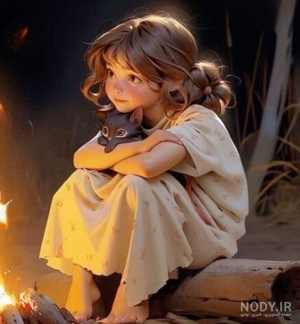 عکس کیوت فانتزی گوگولی گربه