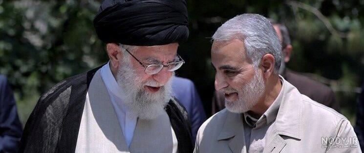 قیمت و خرید پیکسل طرح تصویر رهبر و حاج قاسم سلیمانی کد 5123
