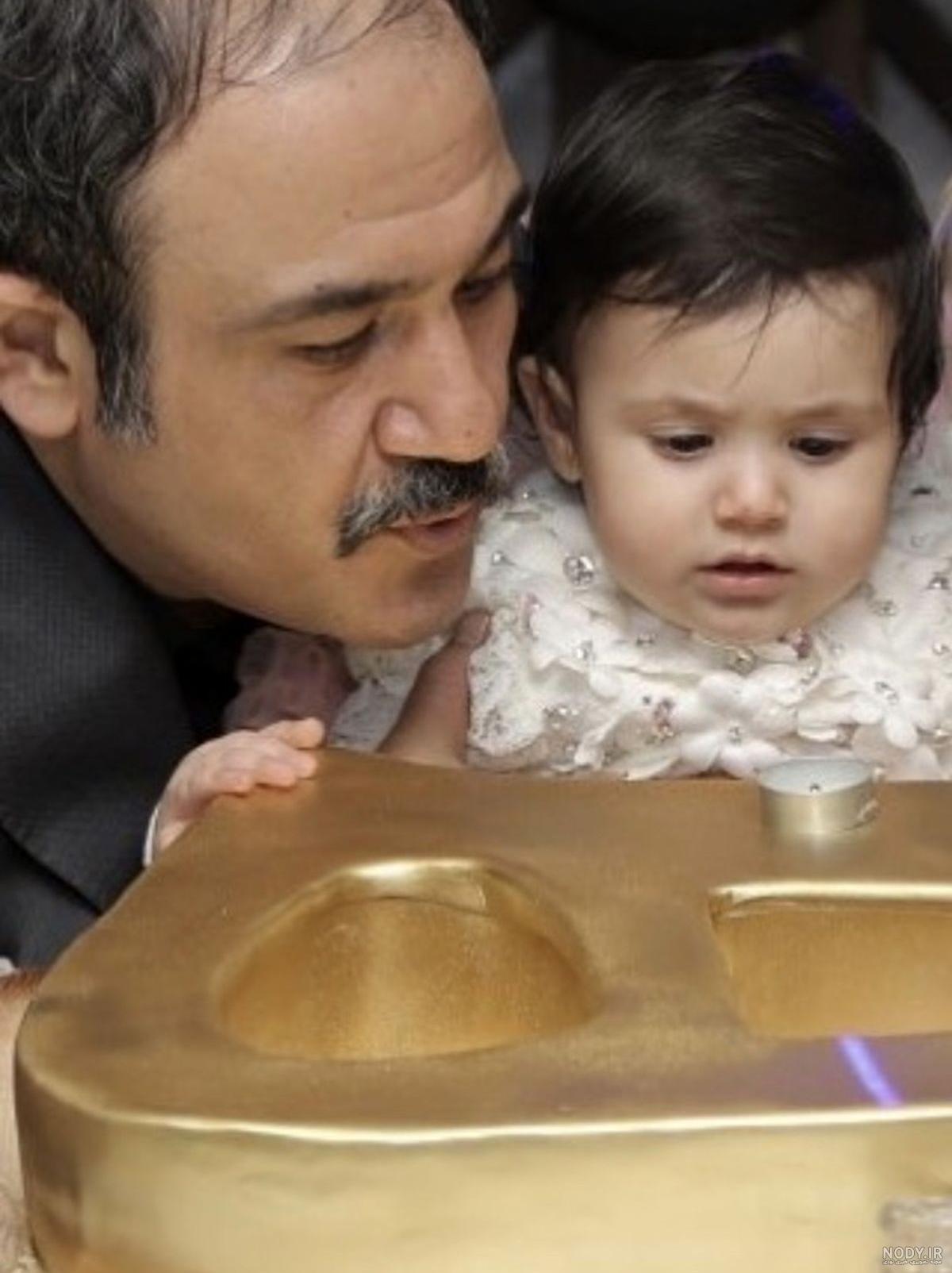 عکس تولد یک سالگی دخترانه