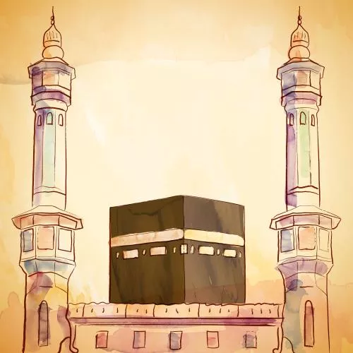آموزش نقاشی کعبه خدا آموزش نقاشی کعبه خدا