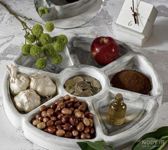 بیش از 70 ایده چیدمان و تزیین سفره هفت سین ۱۴۰۳ - اینفینیتی