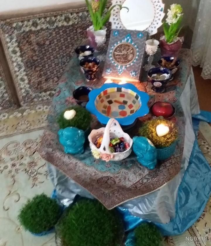 سفره هفت سین، در این ۷ خانه ایرانی