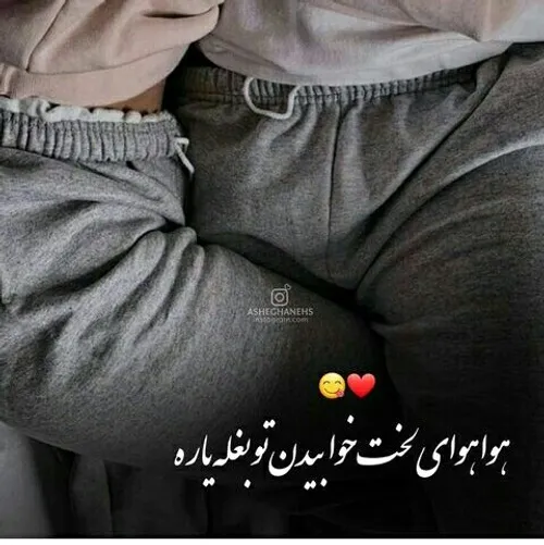 عکس تو بغل عشقت بخوابی