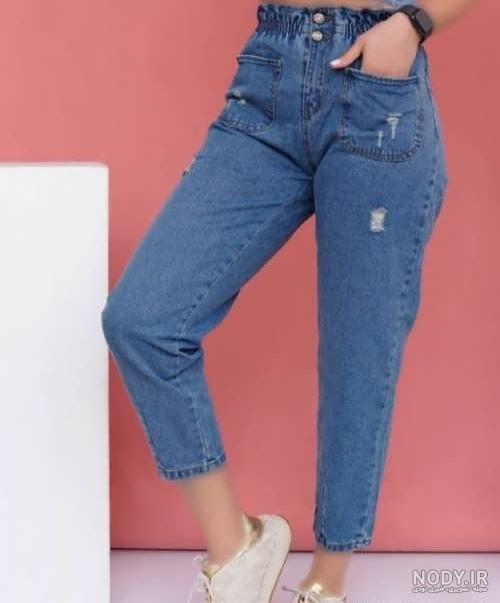 عکس شلوار پارچه ای نود سانتی