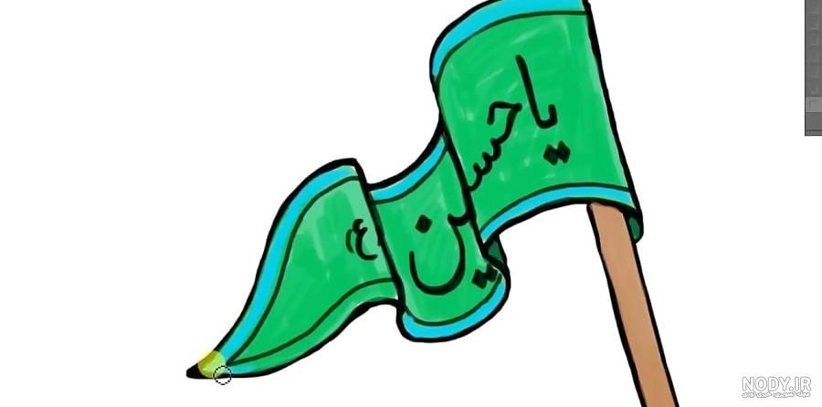 عکس نقاشی امام حسین ساده عکس نقاشی امام حسین ساده