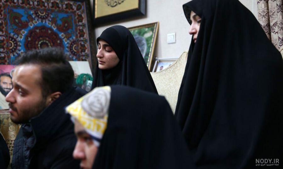 تصویری از فرزندان سردار سلیمانی در مراسم اربعین حاج قاسم | روزنو