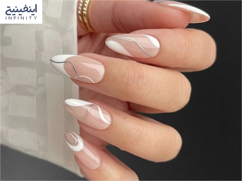 طرح ناخن شیک و باکلاس ⭐- نازبشی✔️ طرح ناخن شیک و باکلاس ⭐- نازبشی✔️