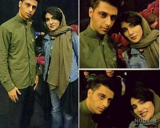 عکس سارا رسول زاده و همسرش عکس سارا رسول زاده و همسرش