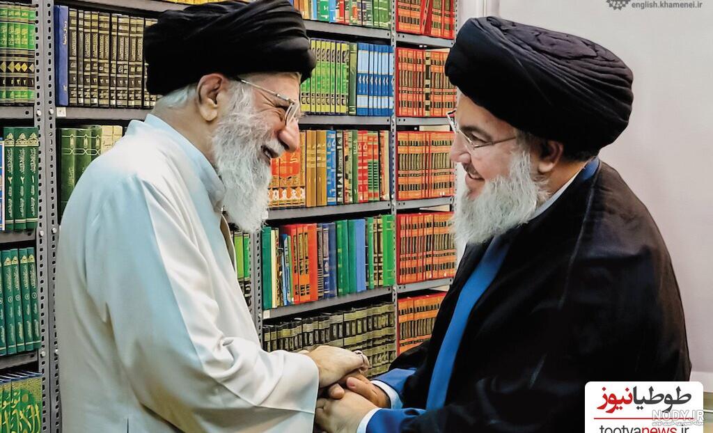 عکس سردار سلیمانی در آغوش رهبر - عکس نودی