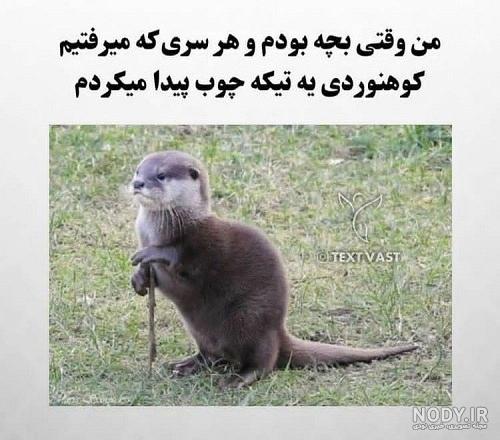 عکس نوشته طنز جدید برای پروفایل