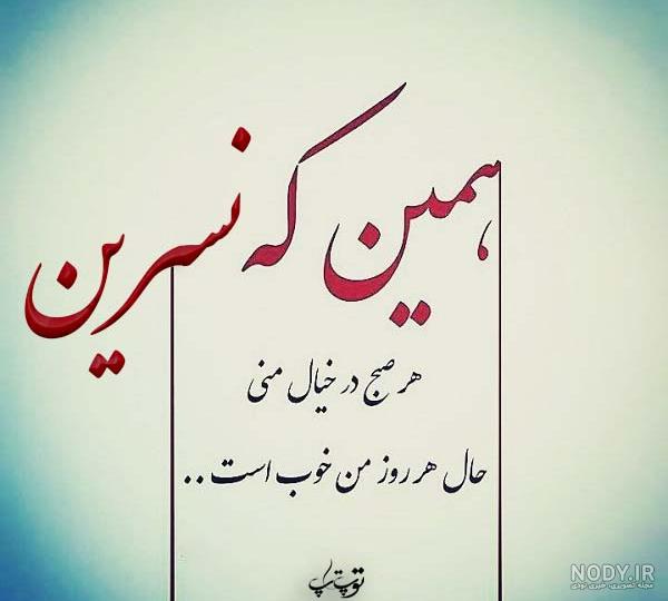 عکس نوشته نسرین جان تولدت مبارک عکس نوشته نسرین جان تولدت مبارک