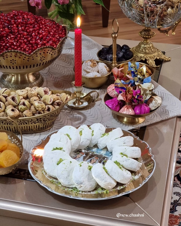 چند ایده یلدایی | ۳۳ ایده تزیین سفره و چیدمان شب یلدا + عکس | مجله ... چند ایده یلدایی | ۳۳ ایده تزیین سفره و چیدمان شب یلدا + عکس | مجله ...