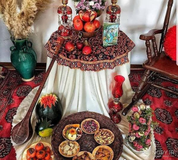چند ایده یلدایی | ۳۳ ایده تزیین سفره و چیدمان شب یلدا + عکس | مجله ... چند ایده یلدایی | ۳۳ ایده تزیین سفره و چیدمان شب یلدا + عکس | مجله ...