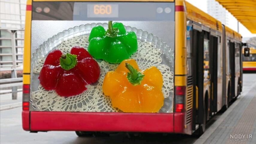 ژله فلفل دلمه ای من | سرآشپز پاپیون ژله فلفل دلمه ای من | سرآشپز پاپیون