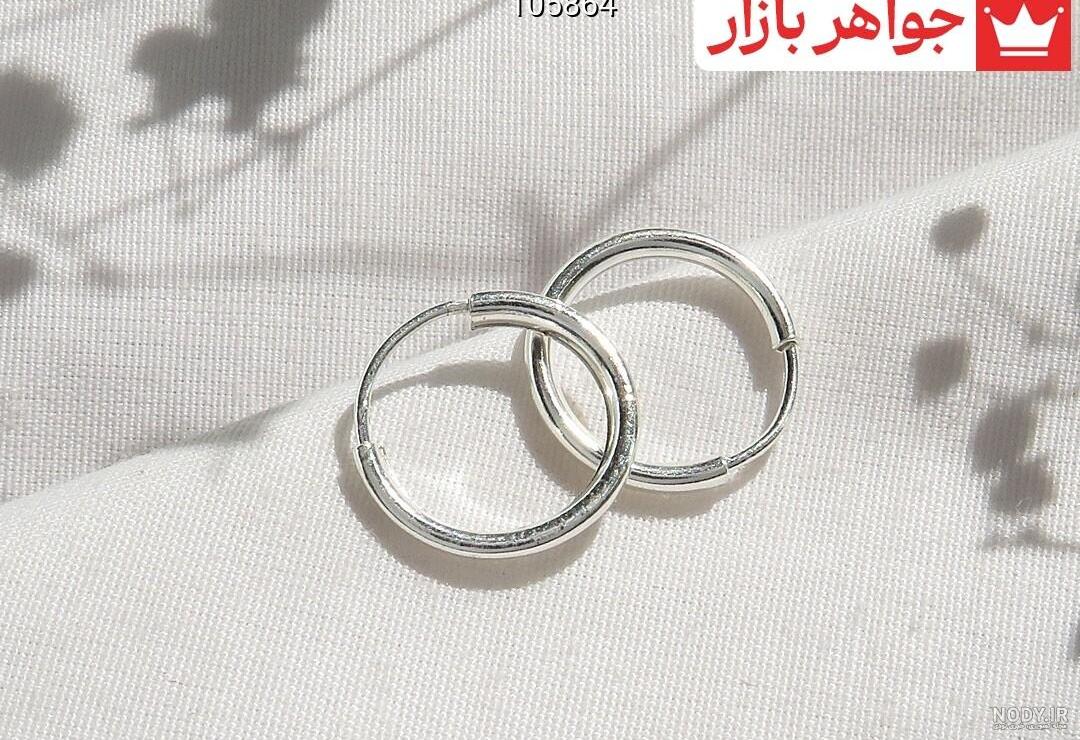 گوشواره جفت آویز دار طرح طلای قدیمی گوشواره جفت آویز دار طرح طلای قدیمی