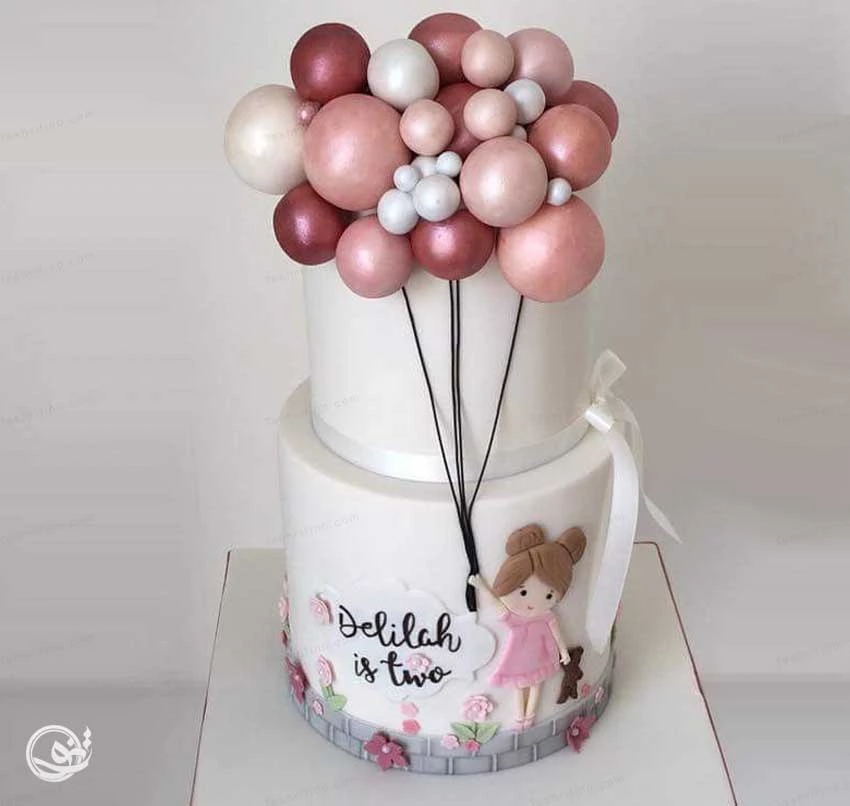 Pink Princess Birthday Cake