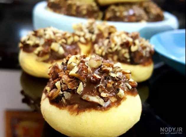 طرز تهیه شیرینی گردویی پفکی و خوشمزه به روش بازاری طرز تهیه شیرینی گردویی پفکی و خوشمزه به روش بازاری