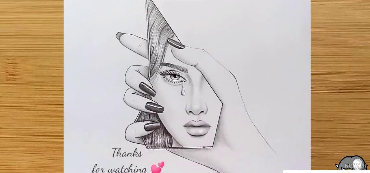 عکس غمگین نقاشی