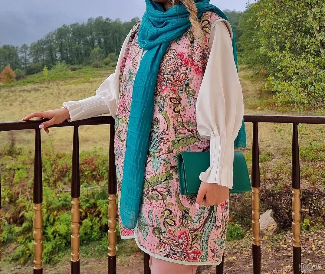عکس مانتو رنگ هلویی ۱۴۰۰ - عکس نودی عکس مانتو رنگ هلویی ۱۴۰۰ - عکس نودی