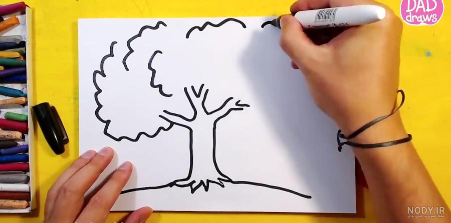 نقاشی روز درختکاری دخترانه نقاشی روز درختکاری دخترانه
