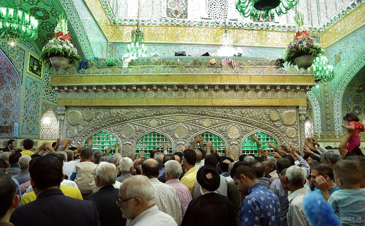 عکس از ضریح حرم امام رضا عکس از ضریح حرم امام رضا