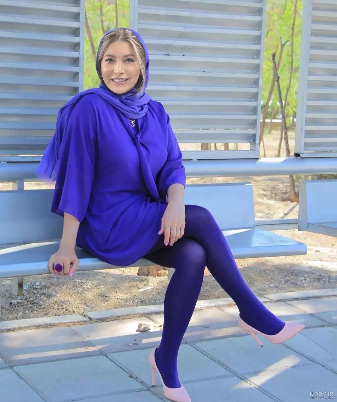 عکس قبل عمل بینی فریبا نادری