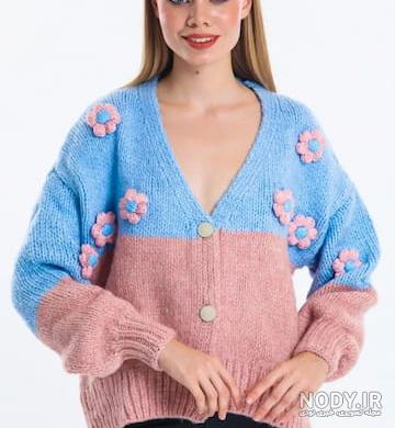 عکس مدل ژاکت بافتنی دخترانه عکس مدل ژاکت بافتنی دخترانه