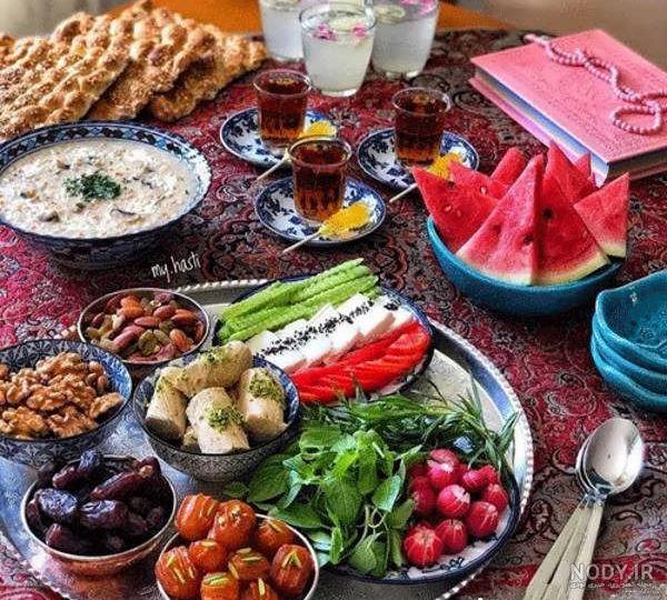 ایده چیدمان غذاهای ایرانی - 43 ایده تزیین سفره ایرانی شیک و مجلسی ایده چیدمان غذاهای ایرانی - 43 ایده تزیین سفره ایرانی شیک و مجلسی