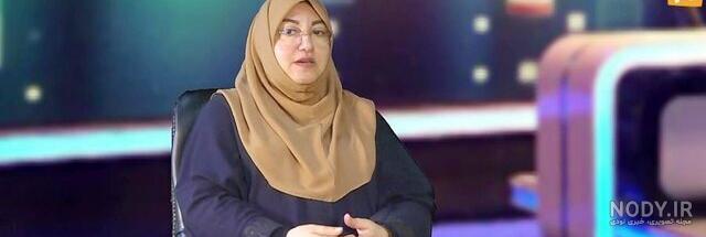 خانم مجری چادر را کنار گذاشت / از ترس شوهرم بود ! + عکس ها