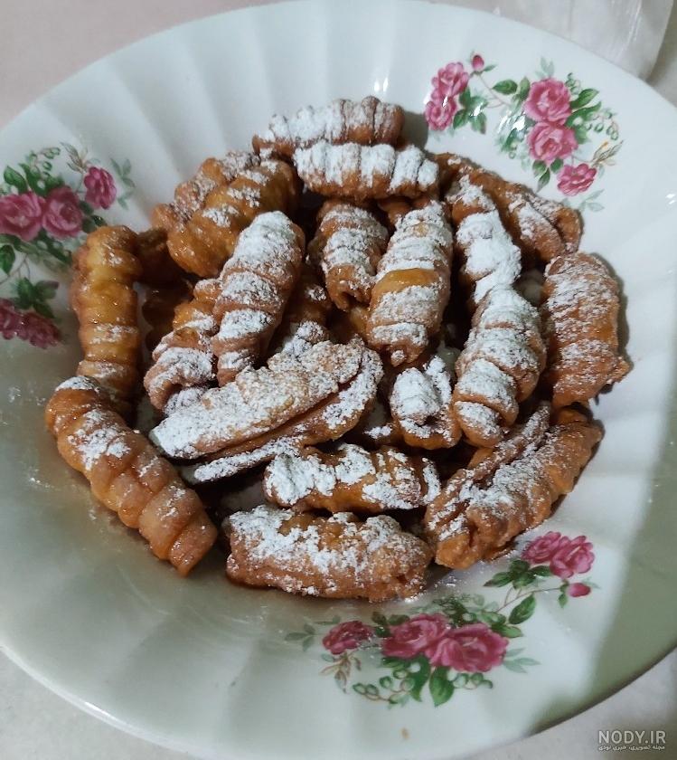طرز تهیه شیرینی صدفی ساده و خوشمزه با فر و بدون فر و قالب + عکس مراحل