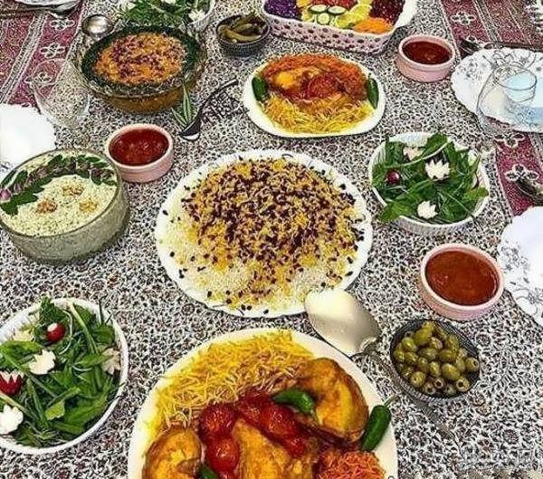 عکس سفره غذا ساده - عکس نودی عکس سفره غذا ساده - عکس نودی