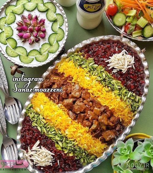 عکس سفره غذای ایرانی ساده عکس سفره غذای ایرانی ساده