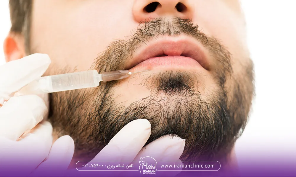 عکس لب مردانه