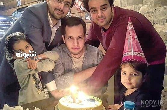 عکس مجری اعجوبه ها و خانواده اش