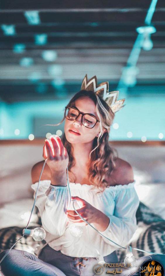 عکس پروفایل دخترونه شاخ خفن با متن