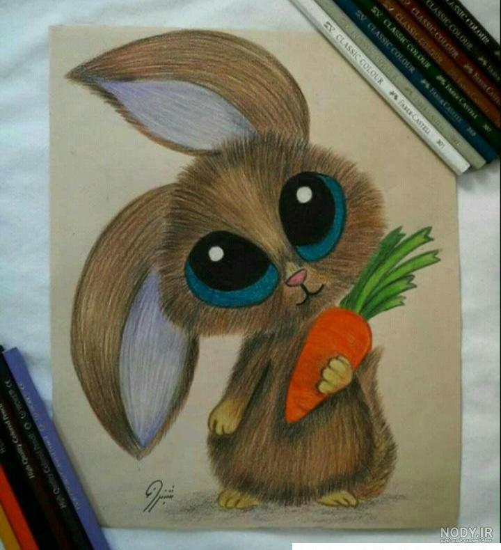 ۴۰ نقاشی فانتزی ساده و دوست داشتنی برای کودکان